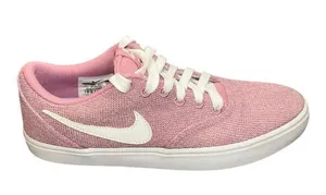 Nike SB Check Solarsoft Canvas Trainers| skate| walk Women's Pink Sneakers size9 thumbnail 1