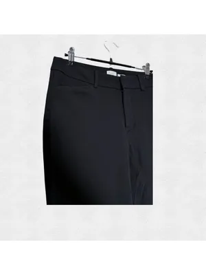 A New Day Black Dressy Flared Office Slacks Size 8 Business Casual Stretch Work Pants thumbnail 2