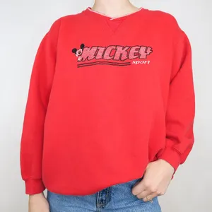 Disney Vintage 90s Mickey Unlimited Red Sweatshirt - Mickey Sport thumbnail 1