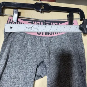Gymshark Dry Seamless Leggings‎ Women's Small Gray Pink Athletic Workout thumbnail 3