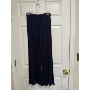 Anthropologie Navy‎ Ribbed Longline Cardigan and Lounge Pants Set thumbnail 7