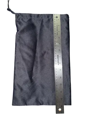 Prada Dark Charcoal Polyester Dust Bag thumbnail 2