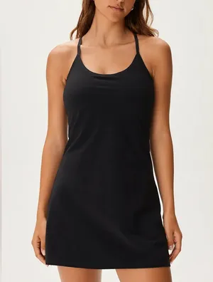 Outdoor Voices The Exercise Dress Black thumbnail 1