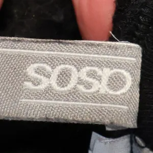 ASOS Fringe Trim Joggers Sweatpants Womens Size 8 Black Boho Western Fleece Cozy thumbnail 2