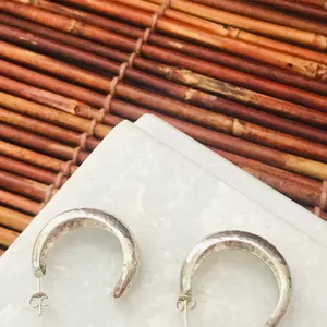 Silpada Sterling Silver Hoops thumbnail 5