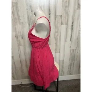Pink flare dress Pink Size M thumbnail 4