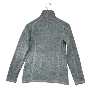 Patagonia Better Sweater 1/4 Zip Pullover‎ Womens Small Blue Heather Fleece thumbnail 6