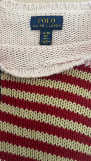 Ralph Lauren Polo Sweater Knit Cable Pink thumbnail 4