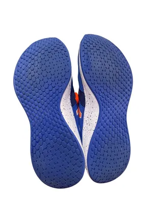 New Balance Roav wms blue orange low running athletic sneakers sz 7 SKU 10-109 thumbnail 5