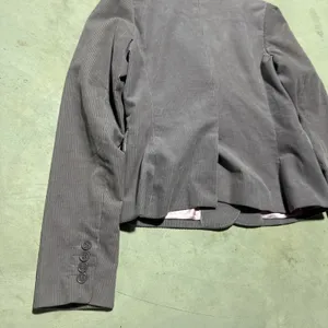 Vintage Juicy Couture Jeans Purple Corduroy Blazer Pink Lining M 90s Y2K Preppy thumbnail 8