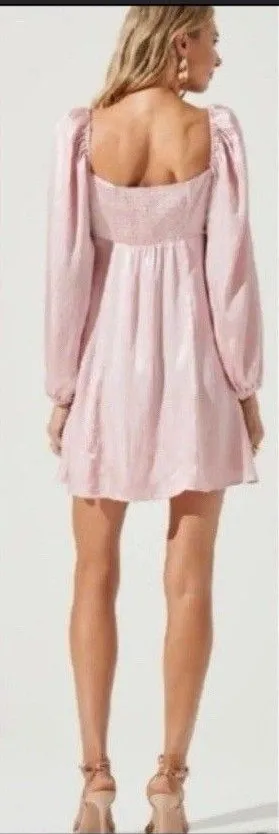 astr the label dress small Mini Size S Long Sleeve thumbnail 1