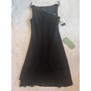 Women's size 14 S.L. Fashions black formal dress Made In U S A thumbnail 5
