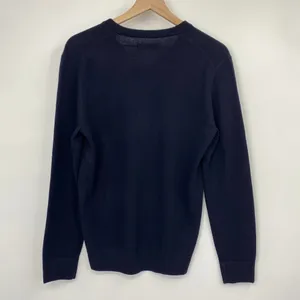 Everlane Cashmere Sweater V Neck Dark Navy Blue NEW Mens Size Small thumbnail 3