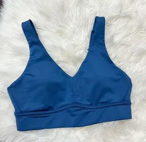 Fabletics navy blue sports bra thumbnail 1