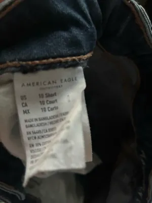 American Eagle High-Rise Dark Blue Women’s Jeans thumbnail 5