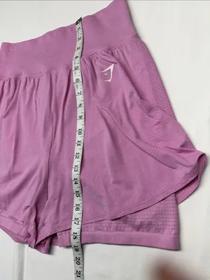 Gymshark Lavender Seamless 2-in-1 Shorts thumbnail 5