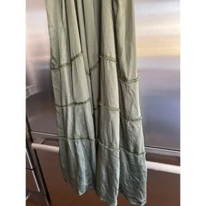 Rachel Hollis Ltd. Peasant‎ Dress with Beading Detail green XL thumbnail 5