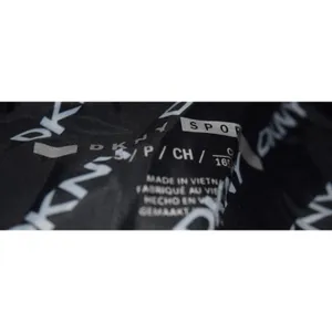 DKNY Sport Black Puffer Jacket Sorona Fill Quilted Stand Collar‎ Women Size S thumbnail 6