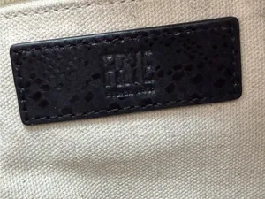 Frye Melissa Purse Crossbody Handbag Convertible Leather Reptile Black Bronze thumbnail 14
