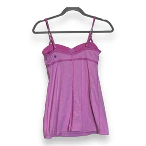Lululemon Athletica Ariel Tank Top Womens Sleeveless Pink Activewear Sz 6‎ thumbnail 2