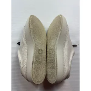 Frye Lena Zip‎ model Front Zip White Pebbled Leather Sneakers 3471320-WHT 8M thumbnail 5