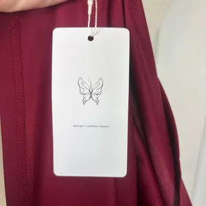 GLNEGE burgundy backless maxi prom dress thumbnail 6