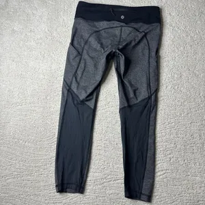 Women's Lululemon 8 Speed Up Right Weathered‎ Grey Athletic Leggings Pockets thumbnail 4
