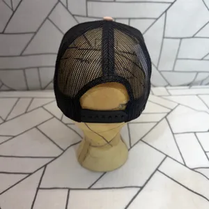 Prana Trucker Hat OS Peach Grey Black Shine Moon Snapback Mesh Cap‎ thumbnail 5
