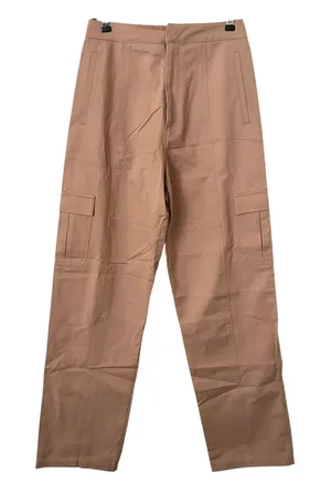SAINT ART‎ Straight Leg Cargo Pant Tan NWOT Sz 6 thumbnail 1