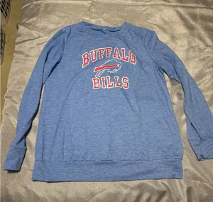 Buffalo Bills Blue Sweatshirt Size L thumbnail 1