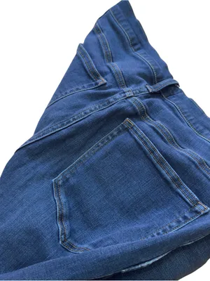 J.Crew High Rise Vintage Straight Crop Jeans Dark Wash Stretch Denim Women’s 31 thumbnail 13