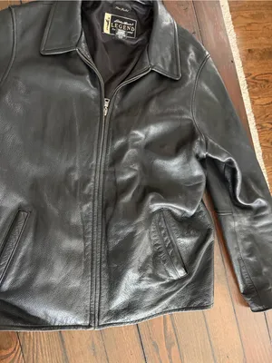 Eddie Bauer Legend Women’s Black Leather Jacket XL Tall thumbnail 3