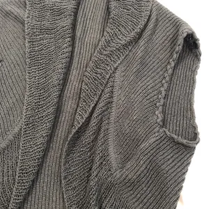 Knit Cover Top Gray thumbnail 4
