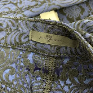 7 For All Mankind Jeans 29 Blue Black Floral Damask Skinny Stretch AU0150149A thumbnail 6
