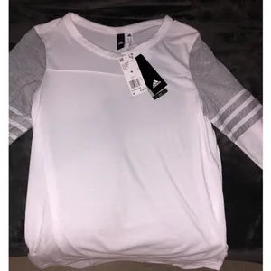3/4 sleeve adidas top thumbnail 1