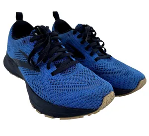 Brooks Revel 5 Performance Running Shoes Road Workout Athletic Blue Black 8M thumbnail 3
