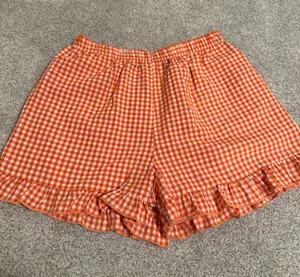 Gingham Shorts Orange thumbnail 1