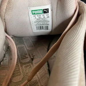 Puma Pink Suede Platform Jewel Gum Sole Size 8 thumbnail 7