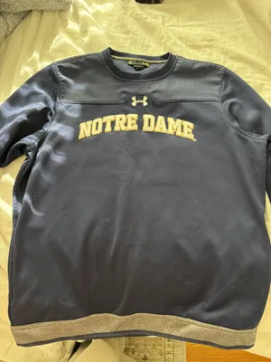 Under Armour Notre Dame crewneck thumbnail 1