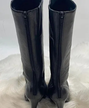 Vintage Boots Leather Mid Calf Boots thumbnail 3