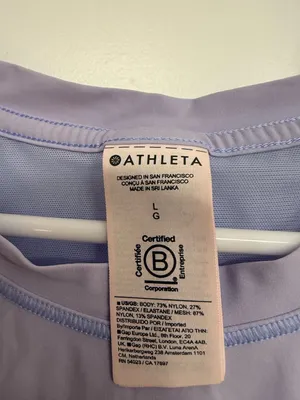 Athleta Ultimate Muscle Tank Lavender Women’s Large thumbnail 4