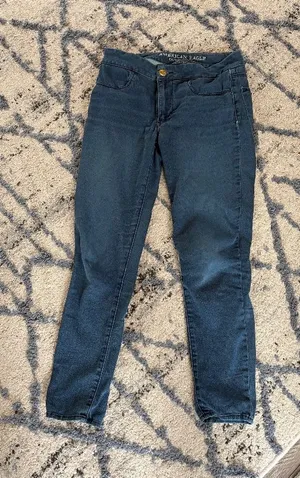 American Eagle Outfitters Super Super Stretch legging jeans thumbnail 1