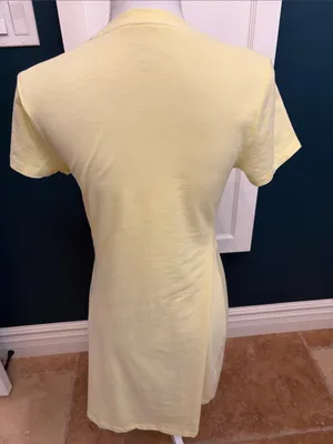 Universal Thread yellow tee shirt dress thumbnail 2