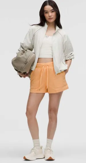 Lululemon Dance Studio High-Rise Short 3.5”. Sold Out Color Rock Melon Sz 10 NWT thumbnail 1