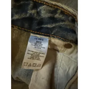 Aeropostale Aero Baggy Wide Leg Jeans Light Wash High Rise Denim Womens 14 Reg‎ thumbnail 6
