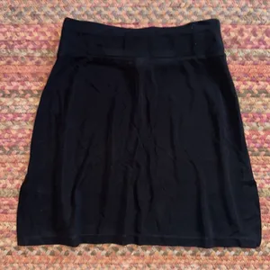 RETRO GAP BLACK BASIC MINI SKIRT CLASSIC thumbnail 4