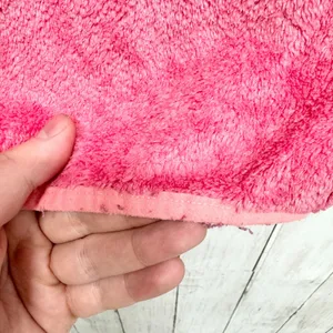 Free Country Pullover Women Small Pink‎ Collared Button Fleece Kangaroo Pocket thumbnail 6