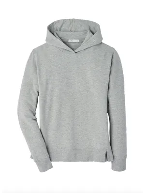 (C135) Peter Millar Lava Wash Women's Relaxed Pullover Hoodie Gray Small thumbnail 1