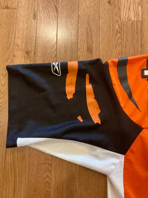 Cincinnati Bengals TJ Houshmandzadeh Athletic Reebok Y2K Orange NFL Jersey thumbnail 5