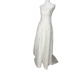 Lulus White Cowl Neck Backless Bridal Maxi Dress XS Wedding thumbnail 3